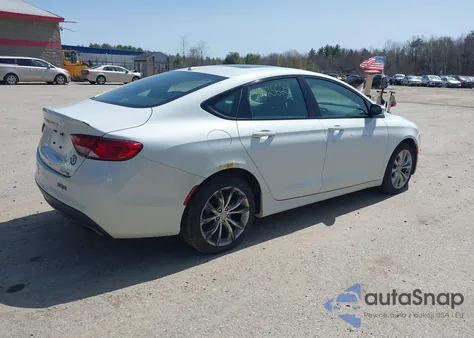 2015 Chrysler 200 S from USA, damaged, VIN 1C3CCCBB6FN573571